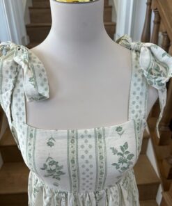 Alternative view of Vintage Charm Light Olive Midi Dress
