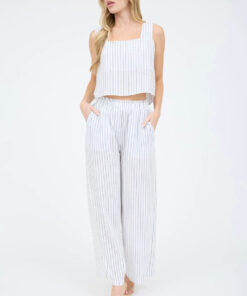 Alternative view of Let’s Sea What Happens Pants - Blue/White