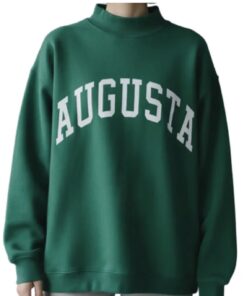 “Augusta” Mockneck Sweatshirt - Emerald Green