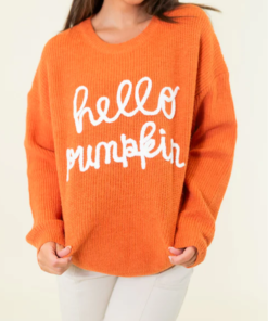 Hello Pumpkin Sweater