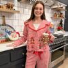 Gingham Nutcracker Pajama Set